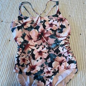Albion floral swimsuit